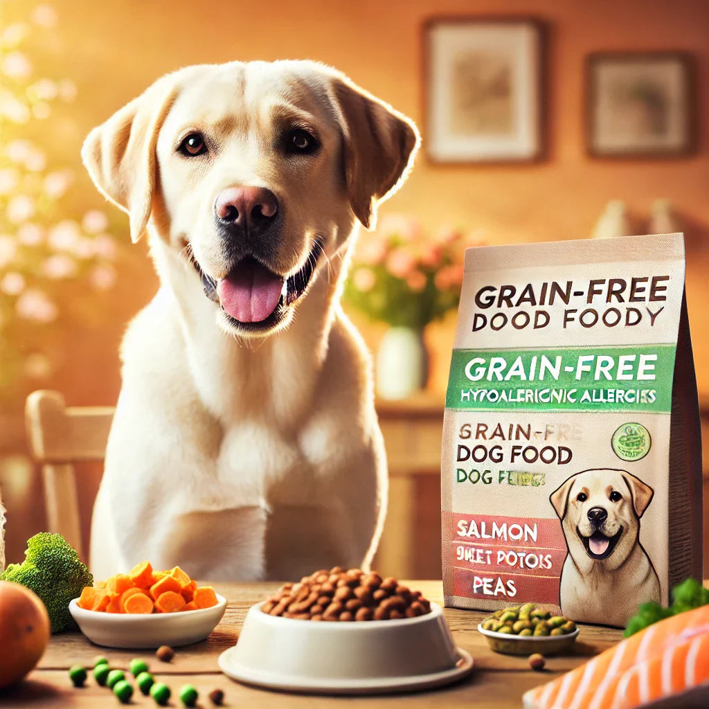 Turkey And Green Pea Dog Food For Allergies photo