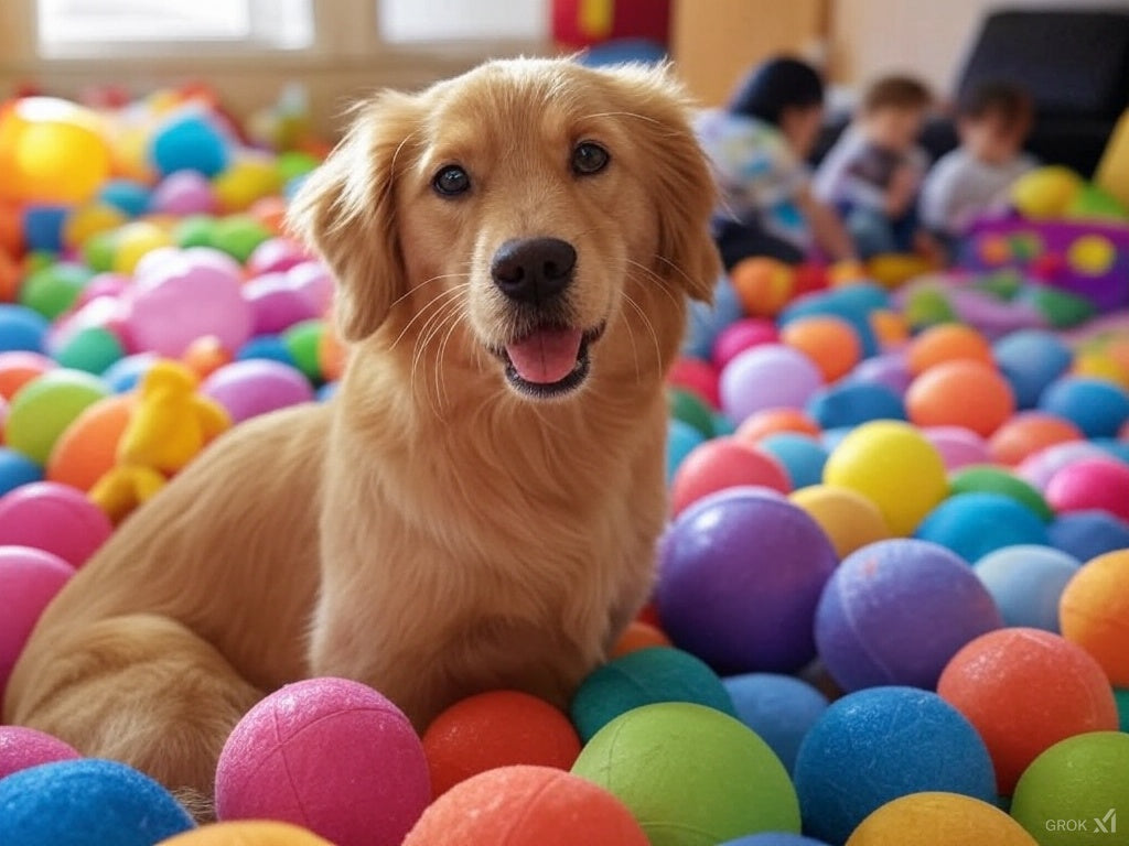 Soft Play For Dogs - Check Out These Doggy Ball Pits