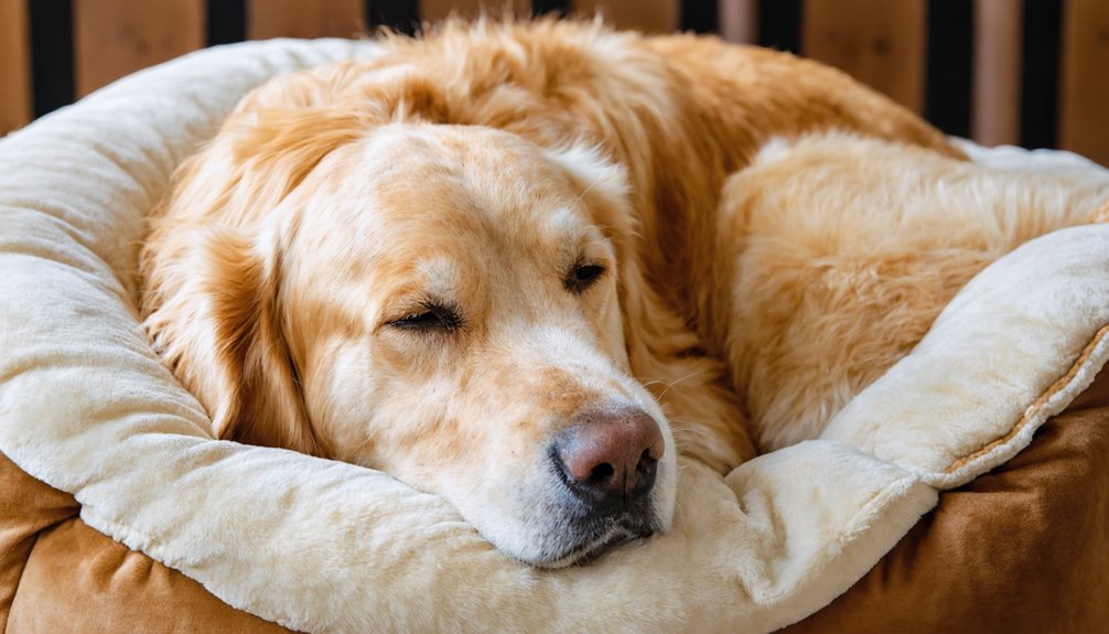 Golden Years, Cozy Naps - Dog Bed for Older Dogs.