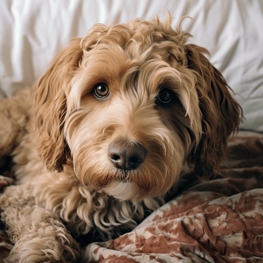 Do labradoodle puppies hot sale shed