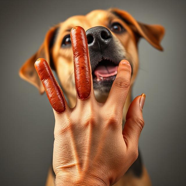 Fingers arnt Sausages - The best Dog Bite proof gloves